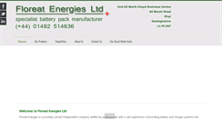 Desktop Screenshot of floreat-energies.co.uk